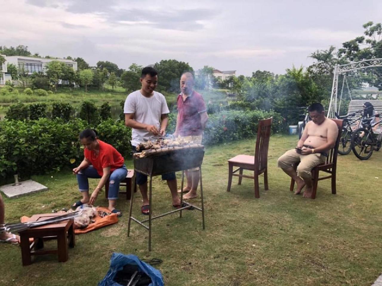 Villa Owner Tai Khu Nghi Duong Sinh Thai Dai Lai Resort Ngoc Quang Bagian luar foto